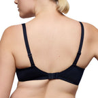 PrimaDonna Salerno Midnight Blue Half Padded Plunge Bra Back