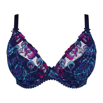 PrimaDonna San Angel Water Blue Half Padded Plunge Bra