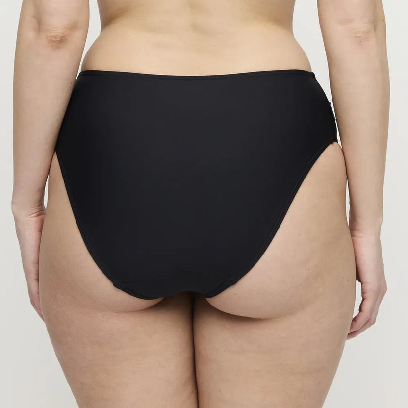 PrimaDonna Swim Uvita Black Full Bikini Bottoms Back