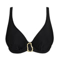 PrimaDonna Swim Uvita Black Plunge Bikini Top