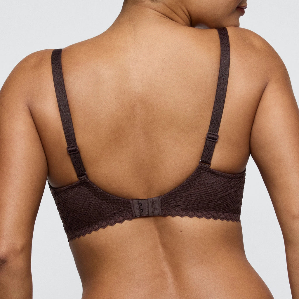PrimaDonna Twist Giganni Leopard Bloom Padded Balcony Bra Back