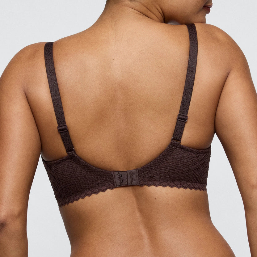 PrimaDonna Twist Giganni Leopard Bloom Padded Balcony Bra Back