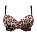 PrimaDonna Twist Giganni Leopard Bloom Padded Balcony Bra