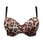 PrimaDonna Twist Giganni Leopard Bloom Padded Balcony Bra