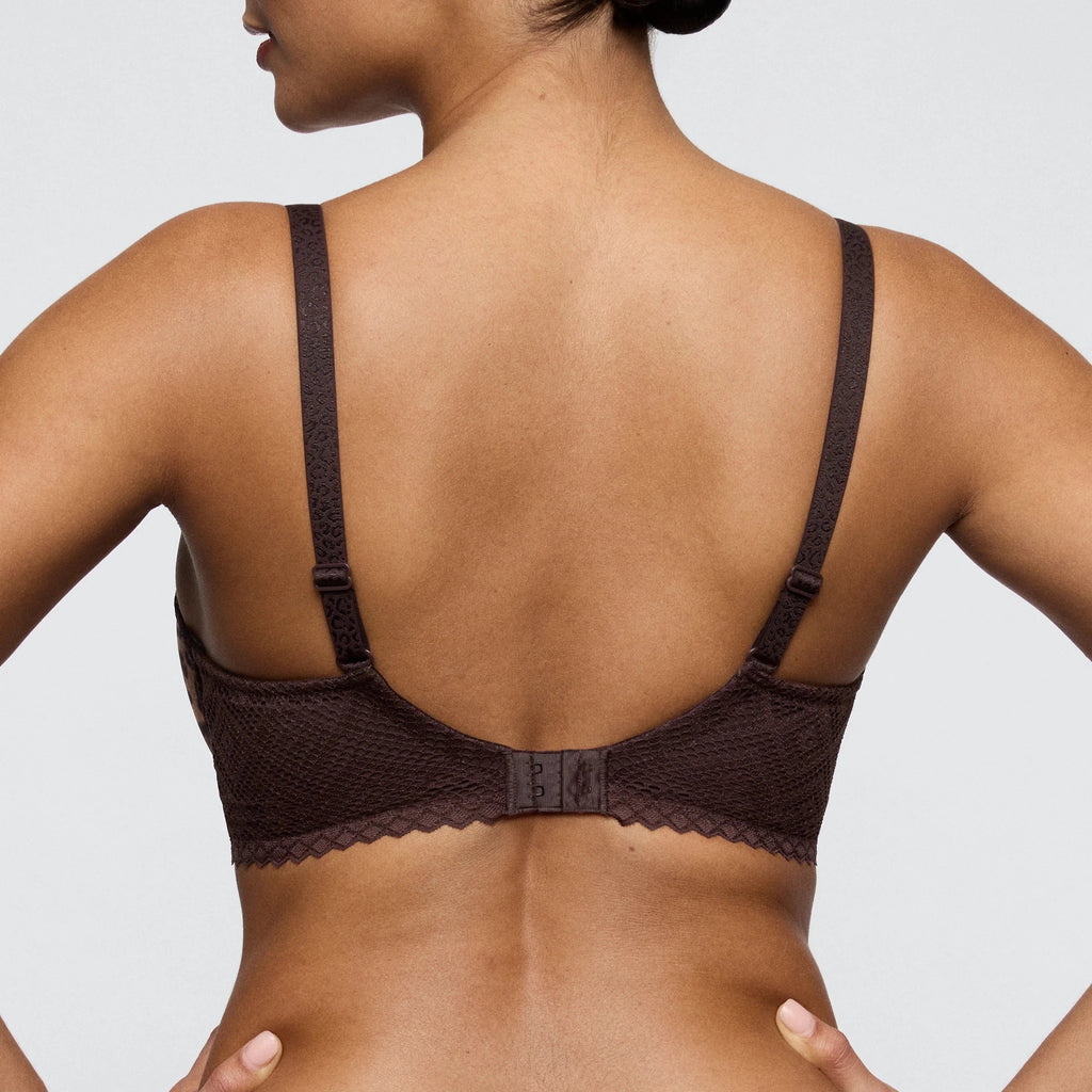 PrimaDonna Twist Giganni Leopard Bloom Padded Bra Heartshape Back
