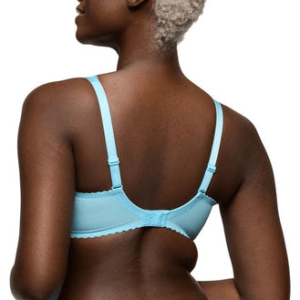 Prima Donna Cala Luna Ice Blue Balcony Bra Back