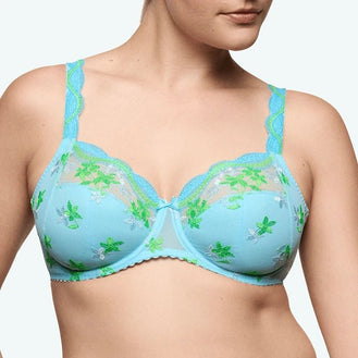 Prima Donna Cala Luna Ice Blue Full Cup Bra Front