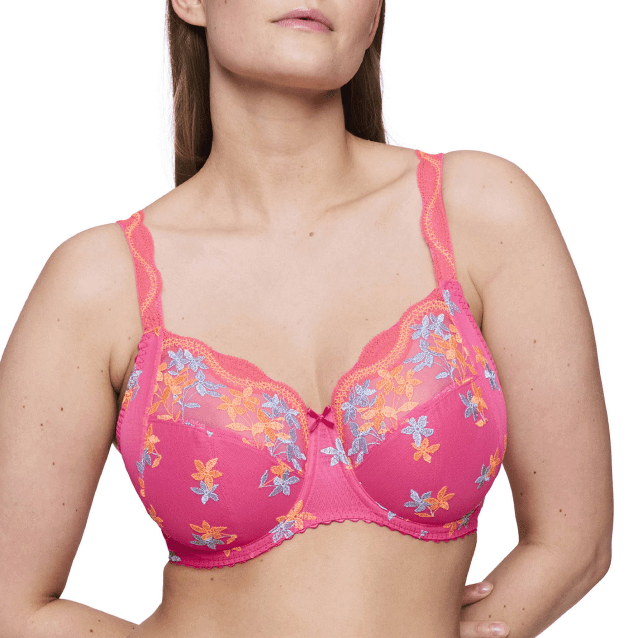 Prima Donna Cala Luna Pink Full Cup Bra Front