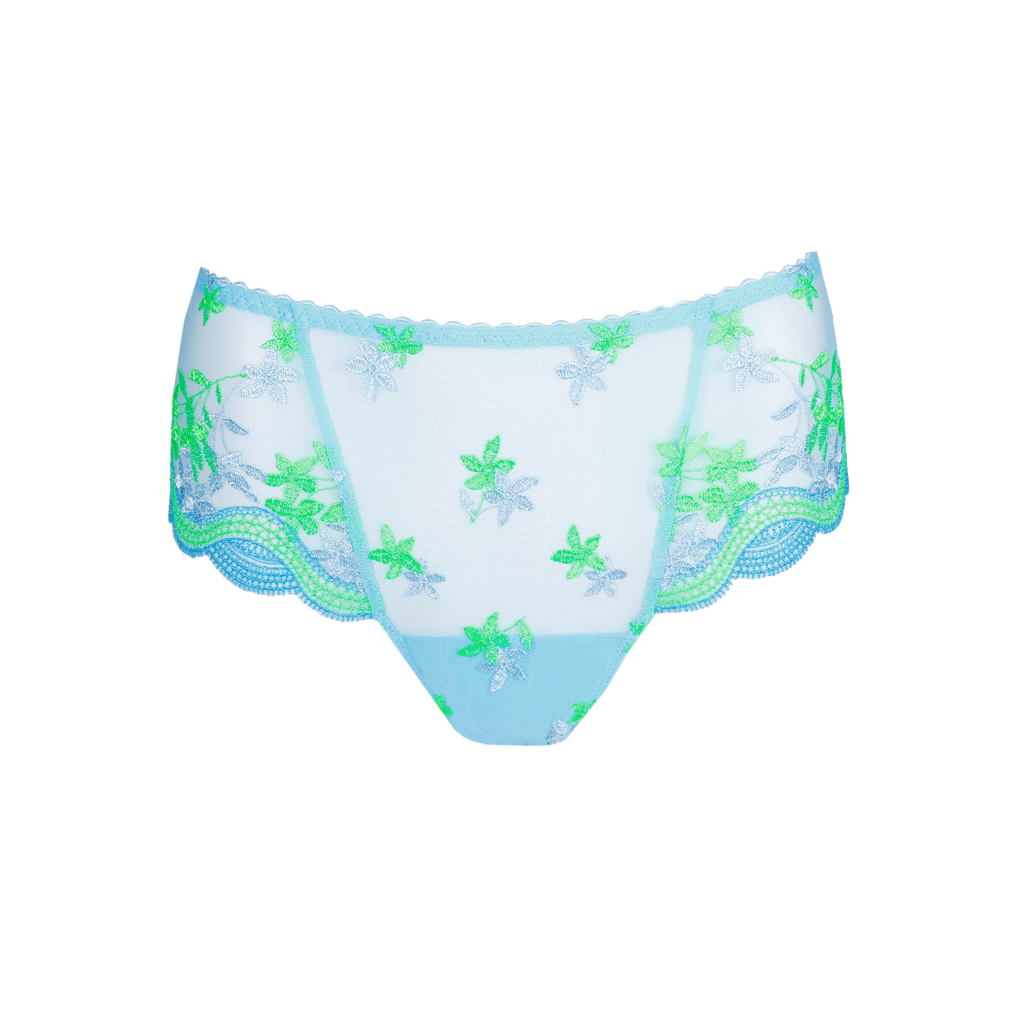 Prima Donna Cala Luna Ice Blue Luxury Thong Briefs
