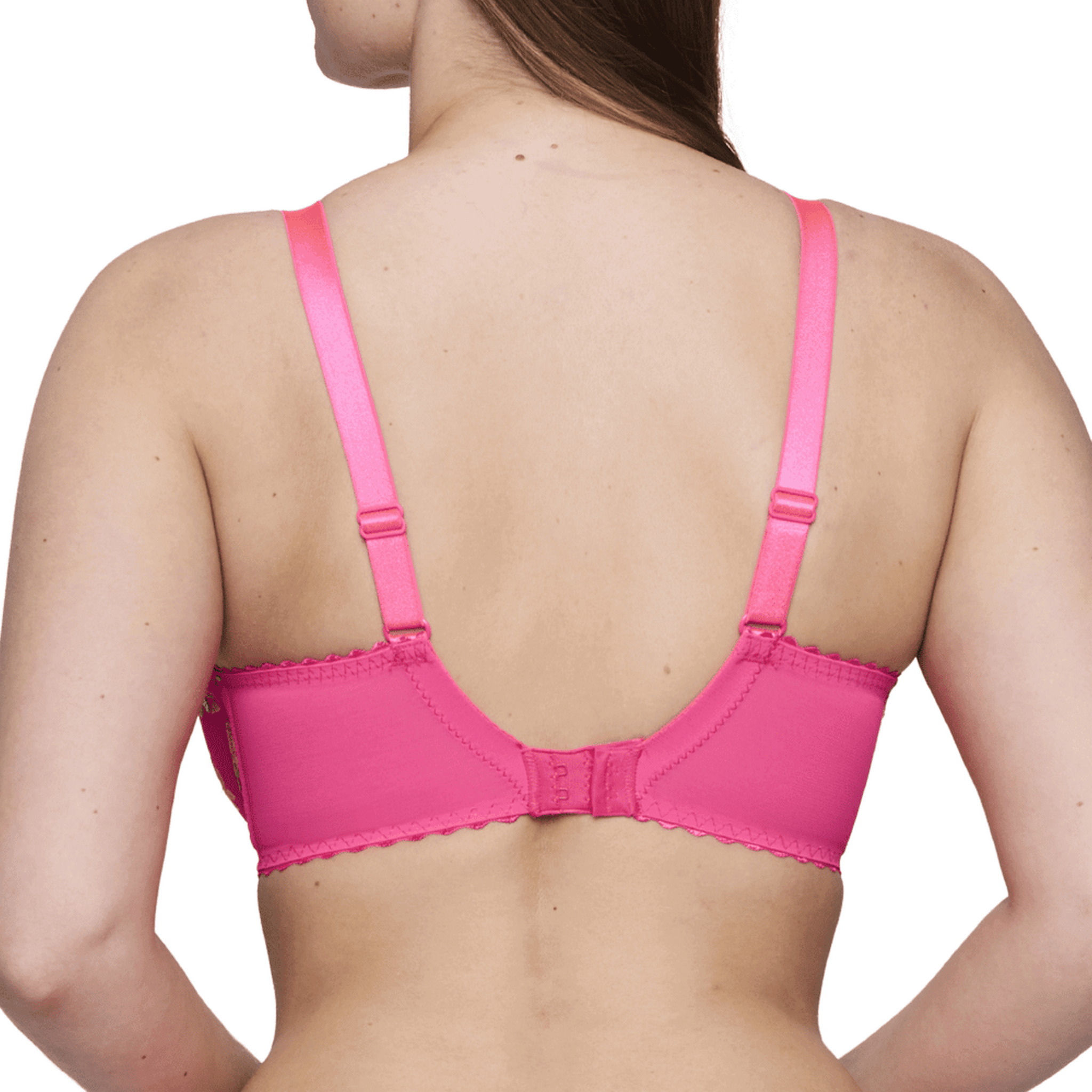 Prima Donna Cala Luna Pink Plunge Bra Back