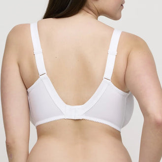 Prima Donna Deauville White  I,J,K Cup Bra Back