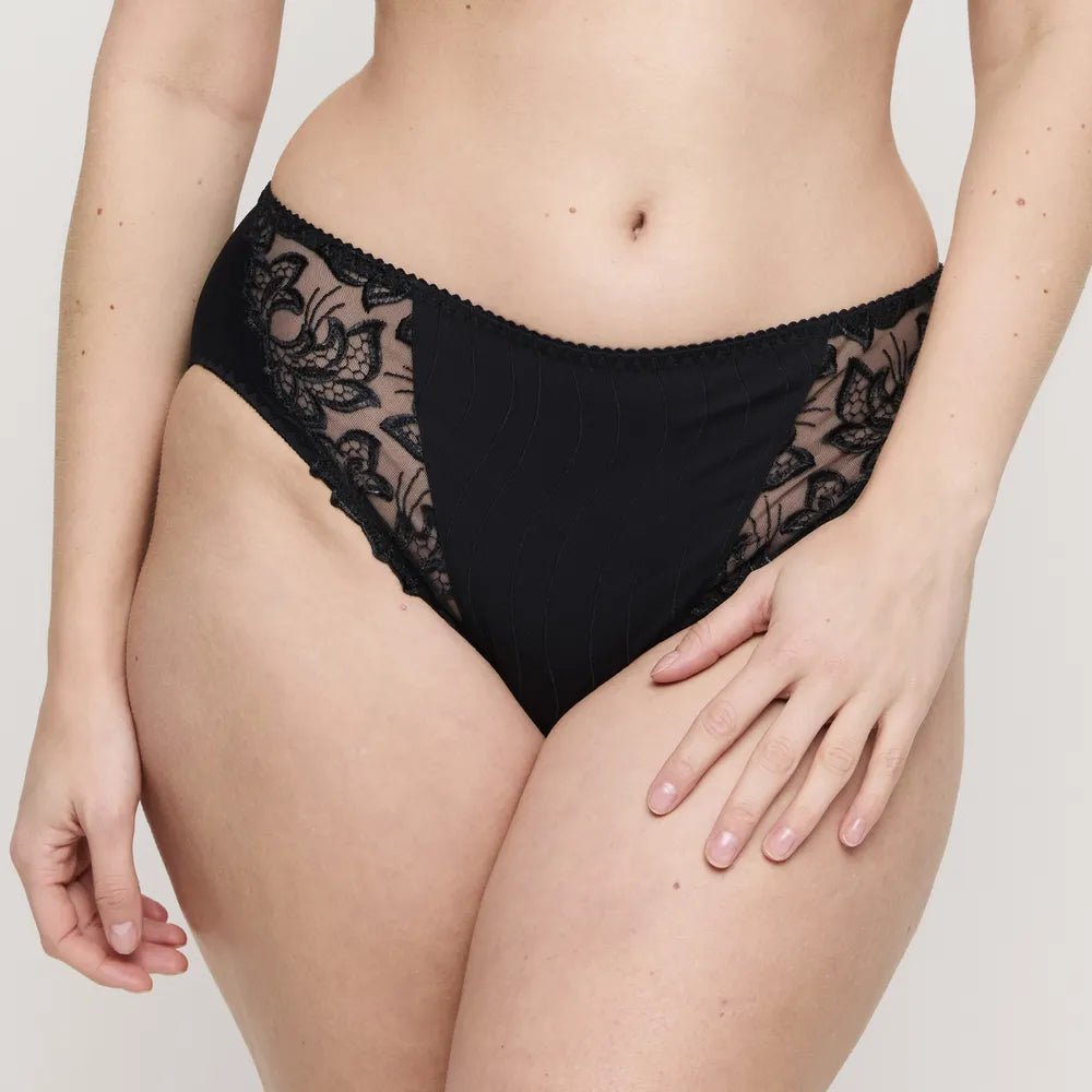 PrimaDonna Deauville Black Elegant Full Brief Front