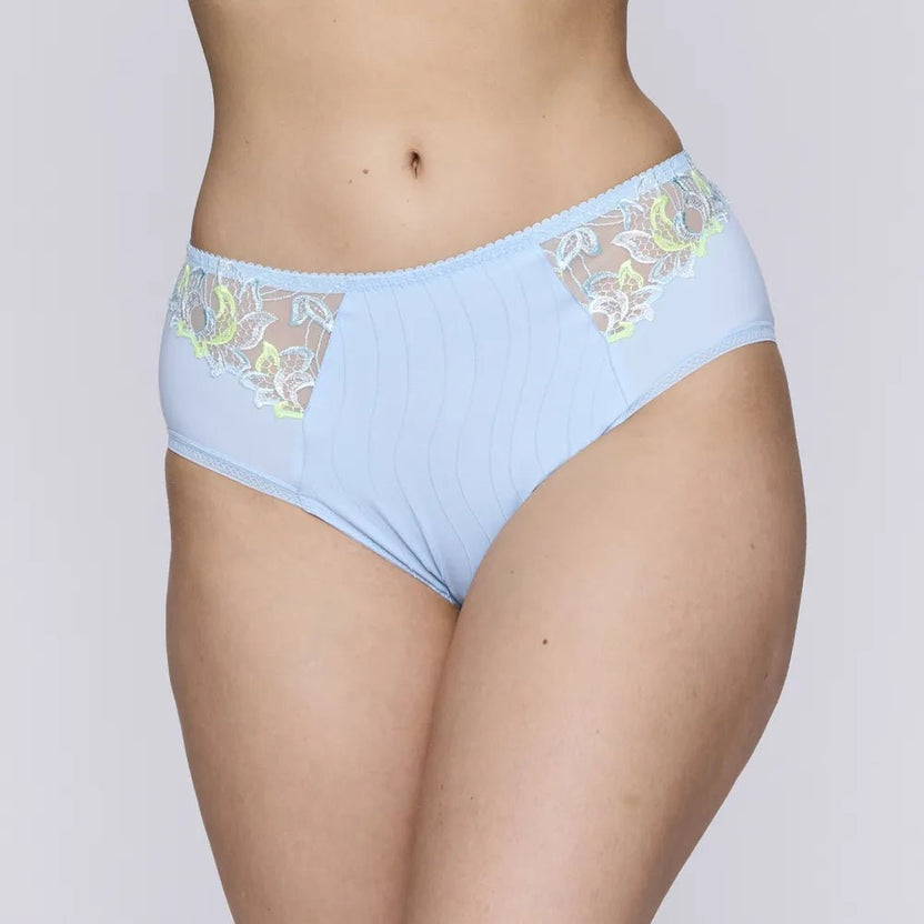 Prima Donna Deauville Pale Blue Full Briefs Front