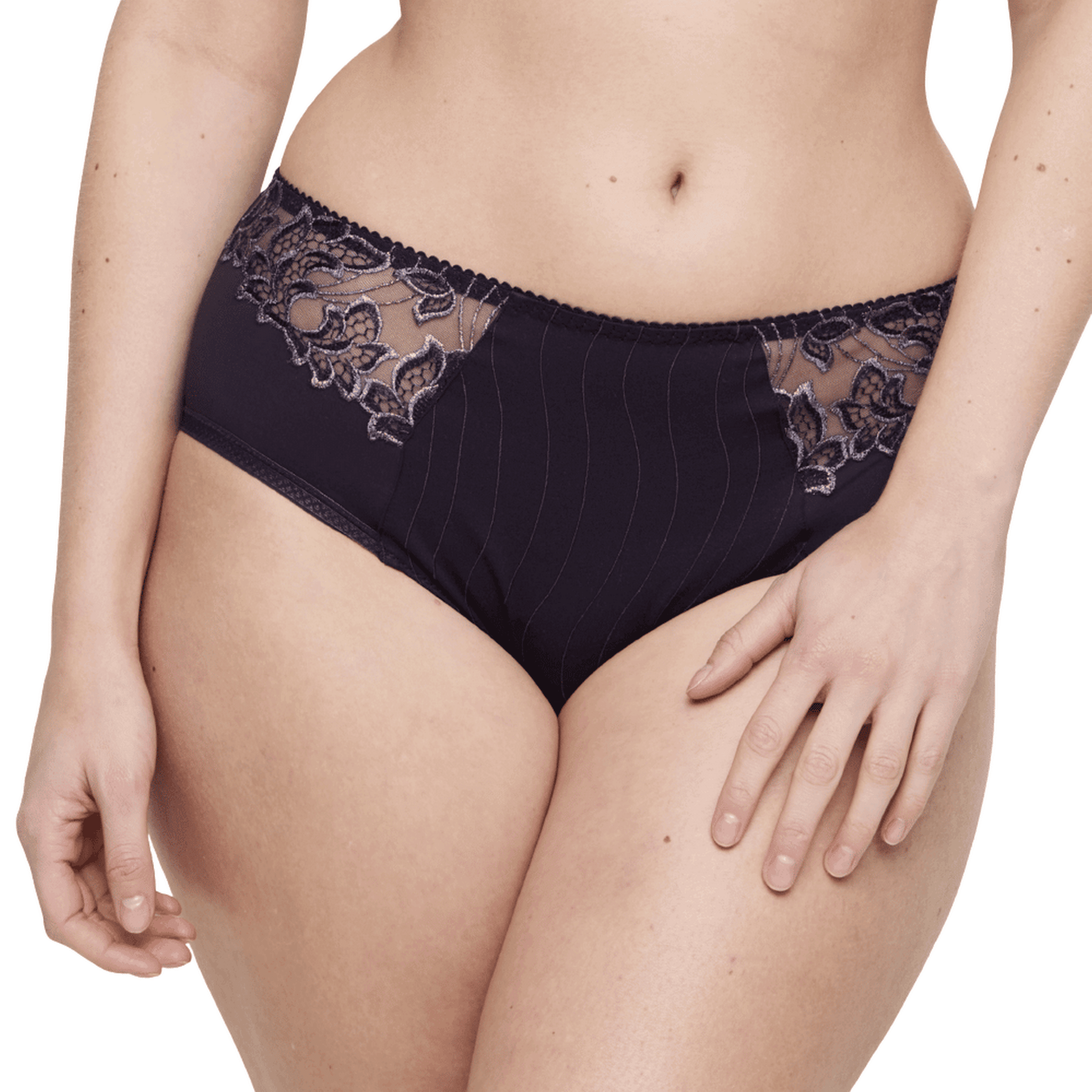 Prima Donna Deauville Purple Full Briefs Front