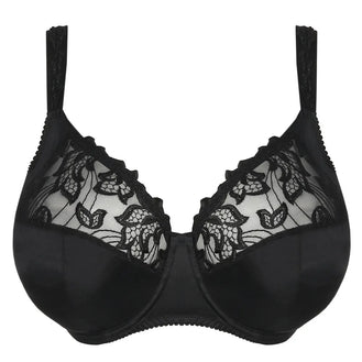 Prima Donna Deauville Black I,J,K Cup Bra