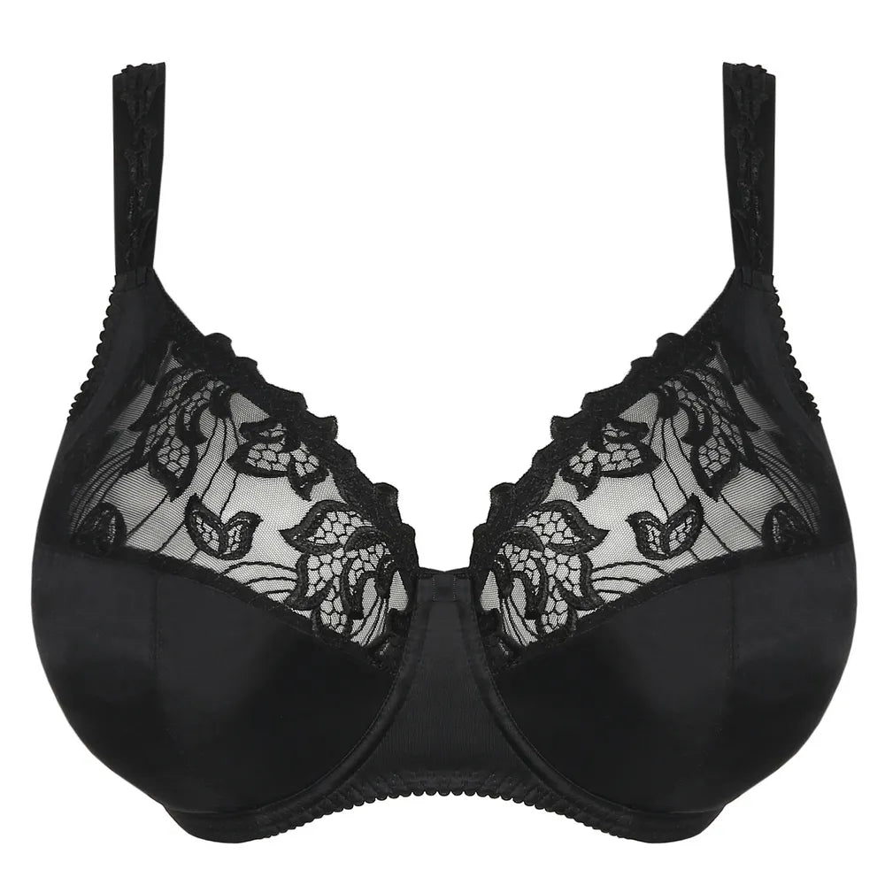 Prima Donna Deauville Black I,J,K Cup Bra