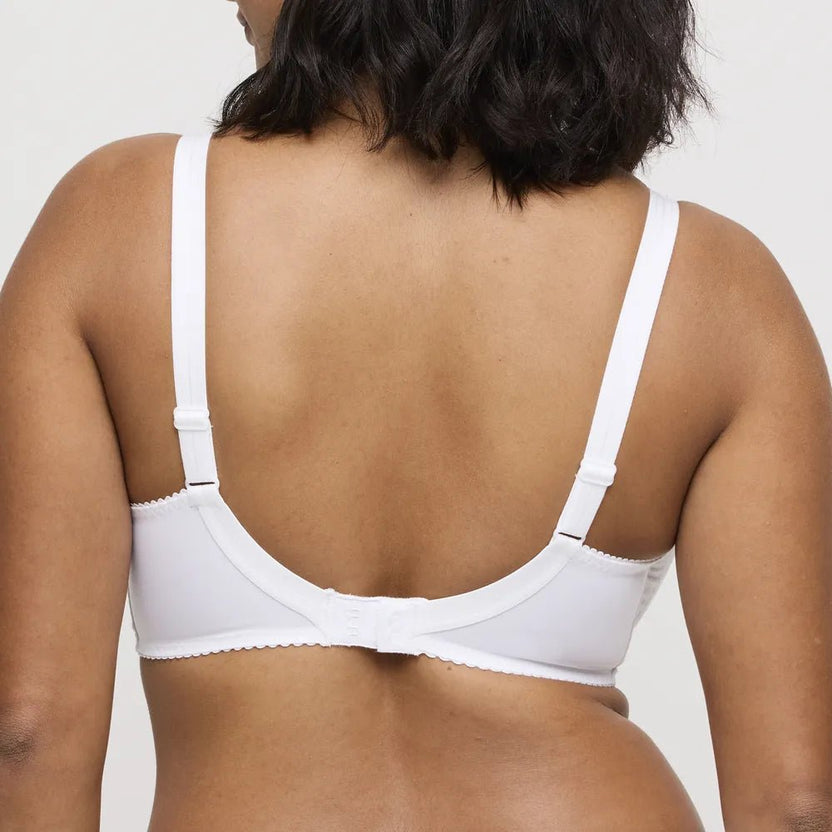 PrimaDonna Deauville White Full Cup Bra Back