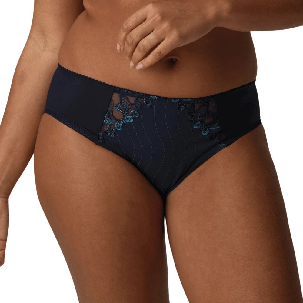 Prima Donna Deauville Navy Blue Rio Brief Front