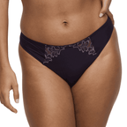 Prima Donna Deauville Purple Thong Front