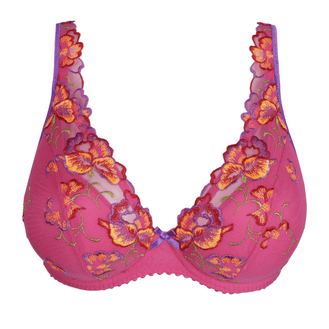 Prima Donna Devdaha Pink Padded Plunge Bra VEB