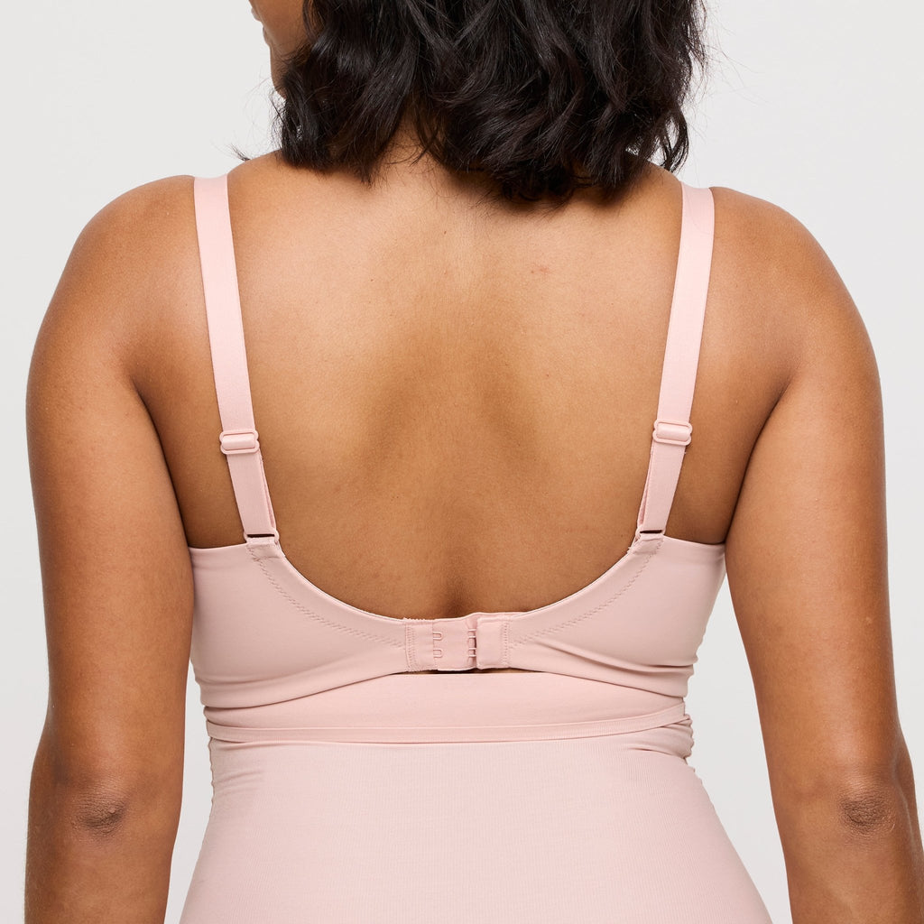 Prima Donna Figuras Pink Balcony Bra Back