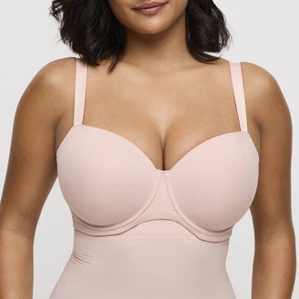 Prima Donna Figuras Pink Balcony Bra Front
