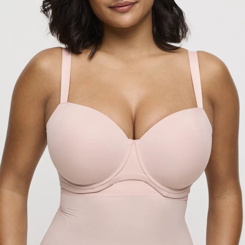 Prima Donna Figuras Pink Balcony Bra Front