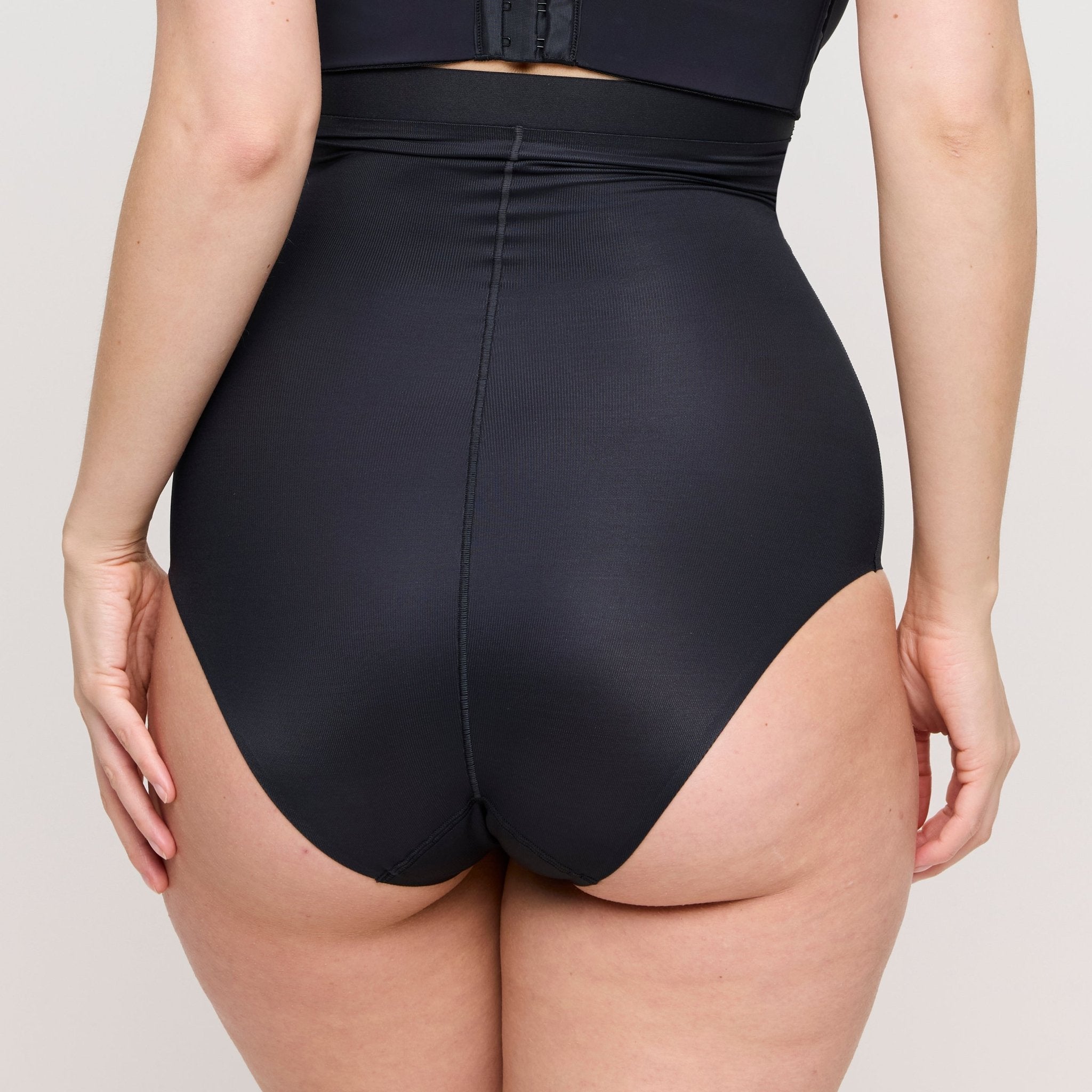 Prima Donna Figuras Black High Waist Shaping Briefs Back