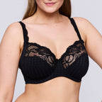 Prima Donna Madison Black Full Cup Bra Front