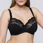 PrimaDonna Madison Black Full Cup Bra Front