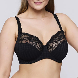PrimaDonna Madison Black Full Cup Bra Front