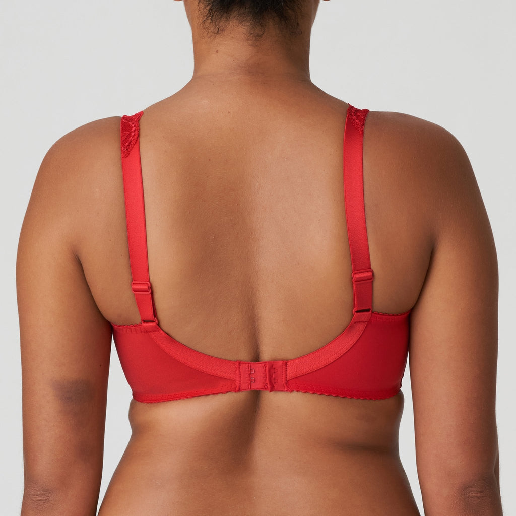 Prima Donna Madison Scarlet Full Cup Bra Back
