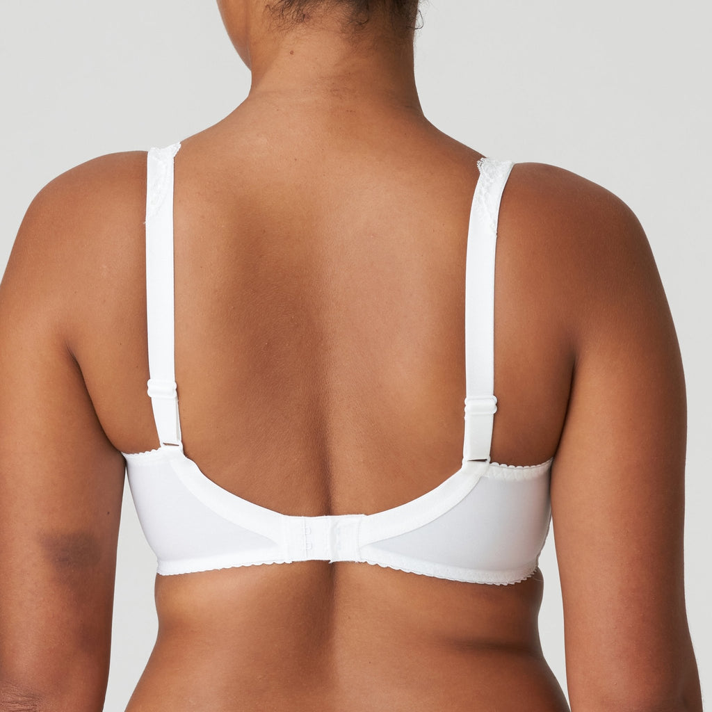 Prima Donna Madison White Full Cup Bra Back