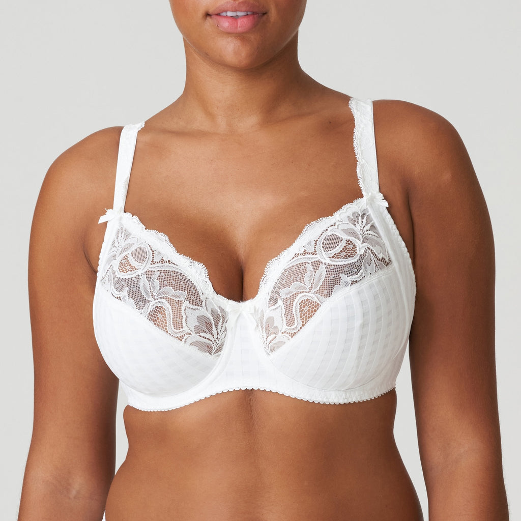 Prima Donna Madison White Full Cup Bra Front