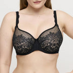 Prima Donna Madison Black Seamless Bra Front