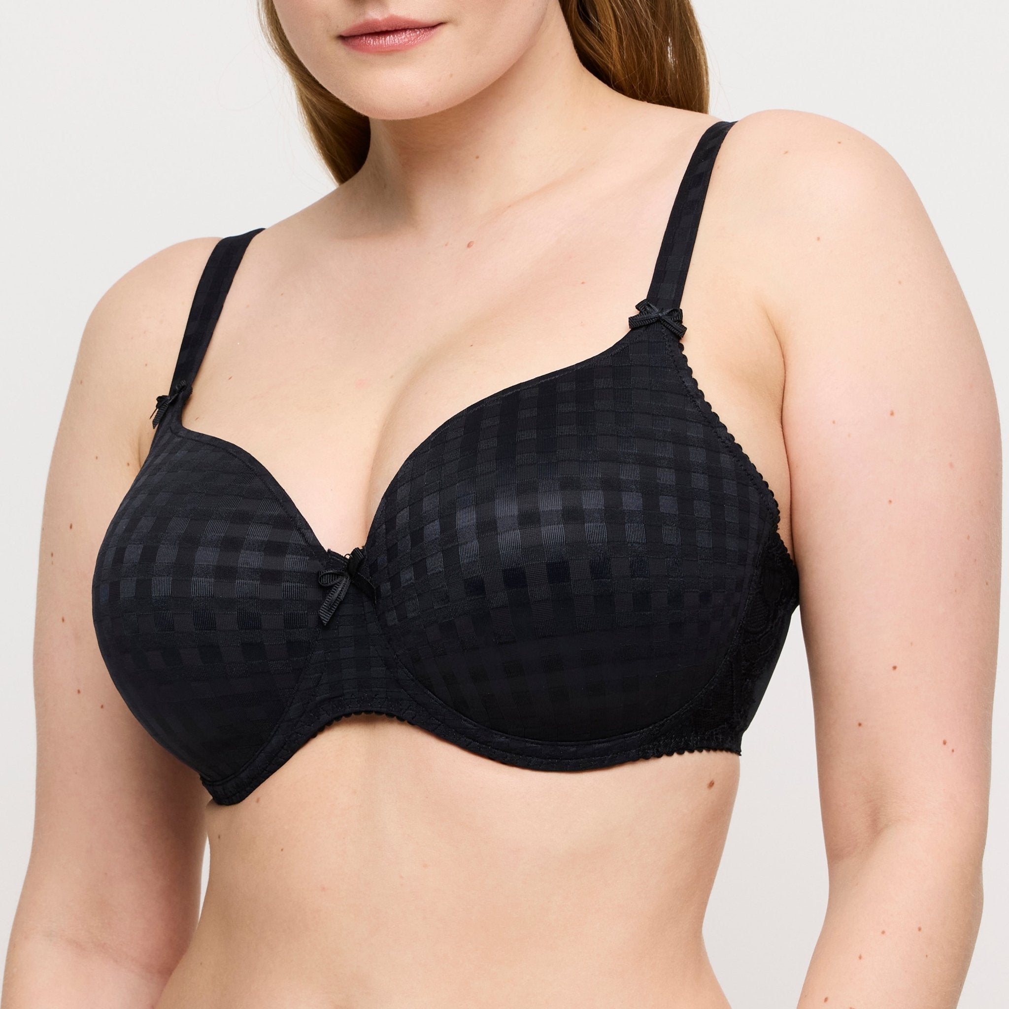 Prima Donna Madison Black T-Shirt Bra Front