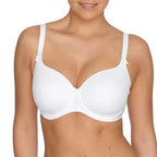 Prima Donna Madison White T-Shirt Bra Front