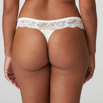 Prima Donna Madison Ivory Thong Back