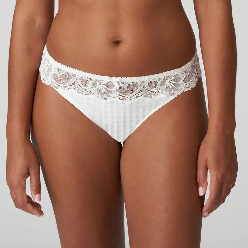 Prima Donna Madison Ivory Thong Front