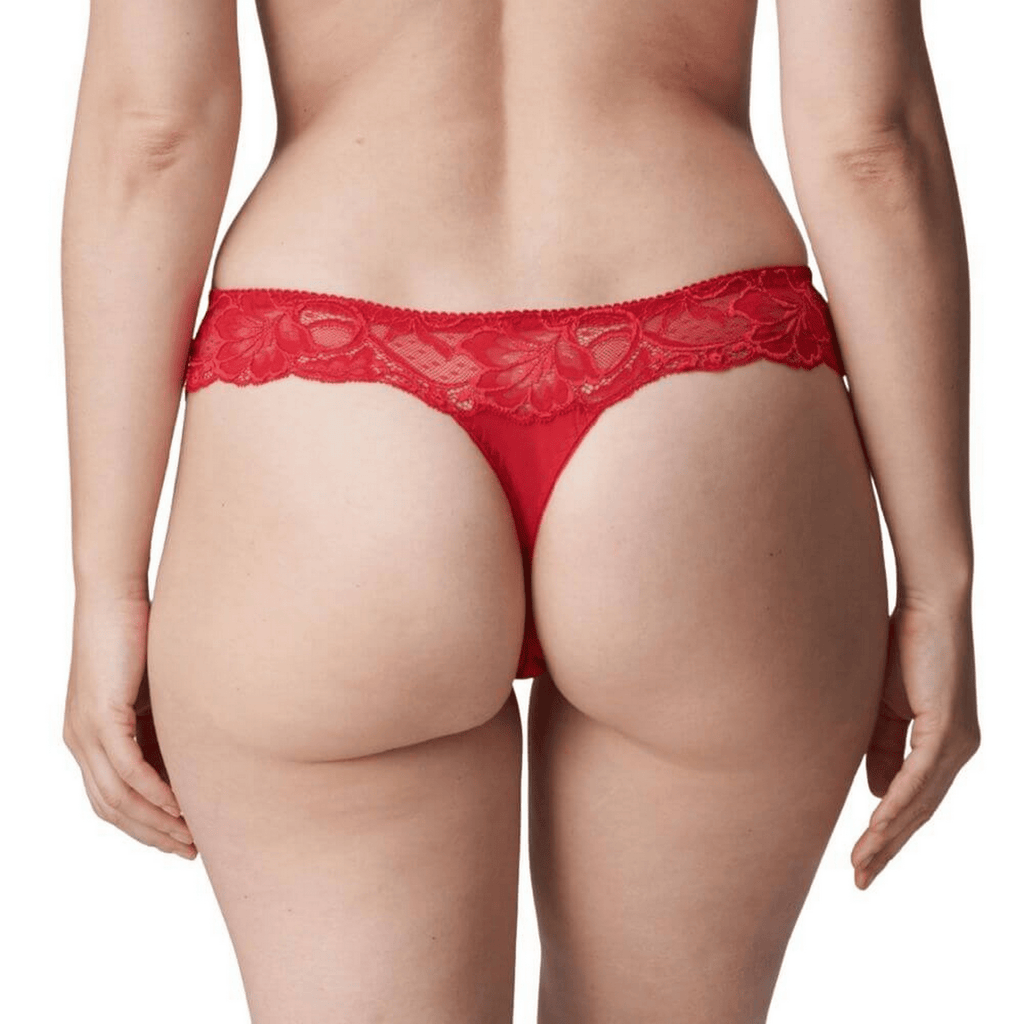 Prima Donna Madison Scarlet Thong Back