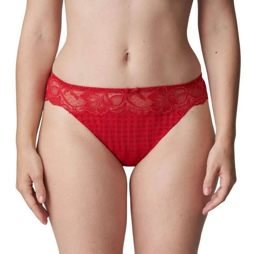 Prima Donna Madison Scarlet Thong Front