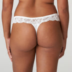 Prima Donna Madison White Thong Back