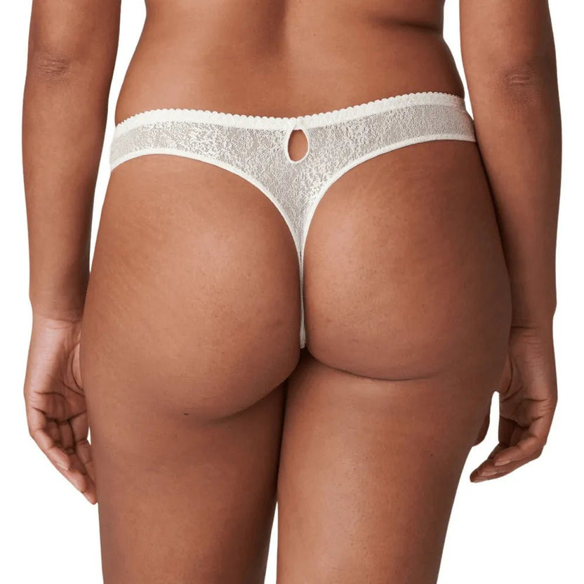 Prima Donna Mohala Ivory Thong Back