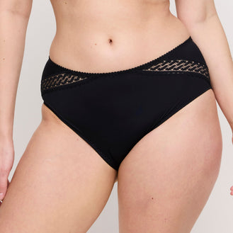 Prima Donna Montara Black Full Briefs Front