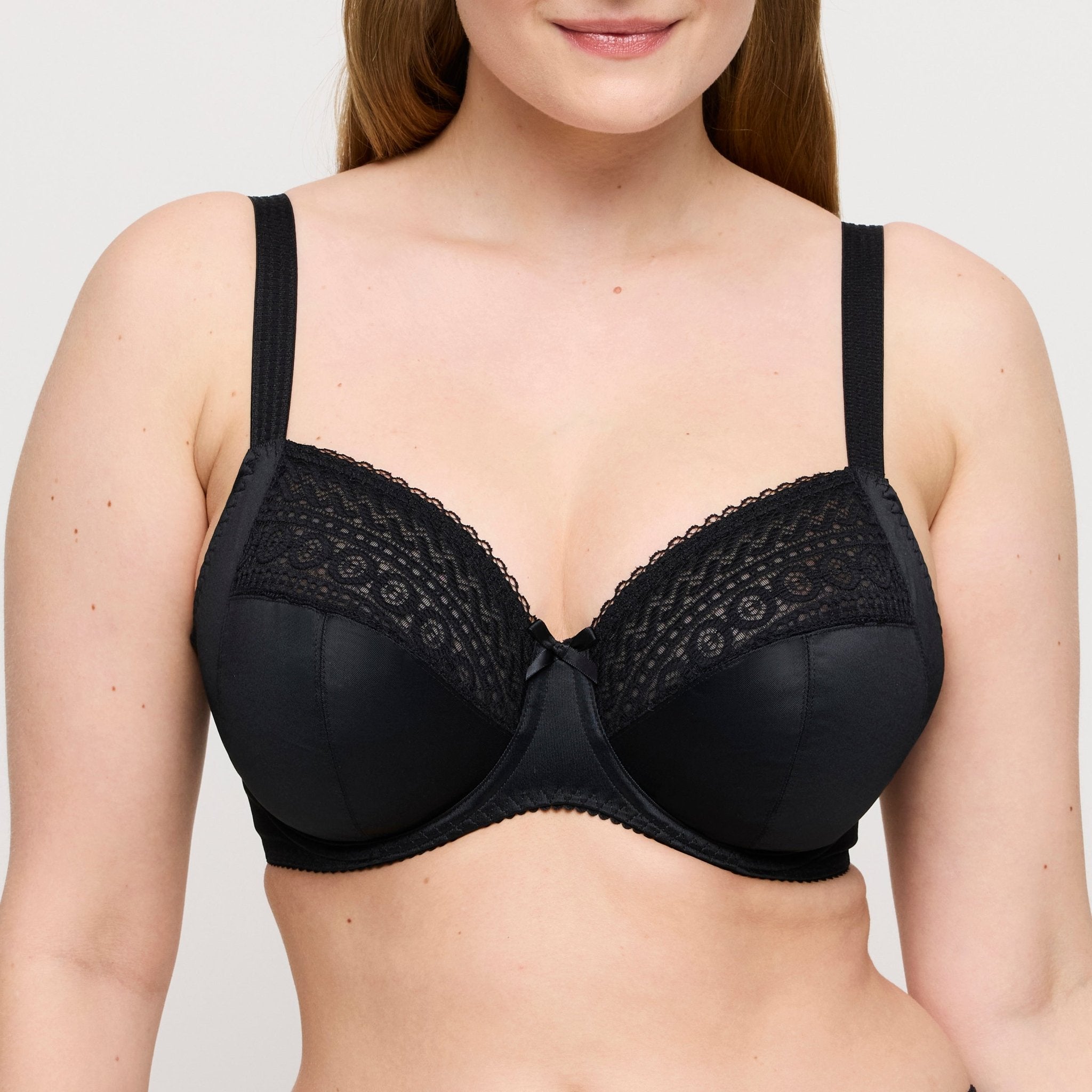 Prima Donna Montara Black Full Cup Bra Front
