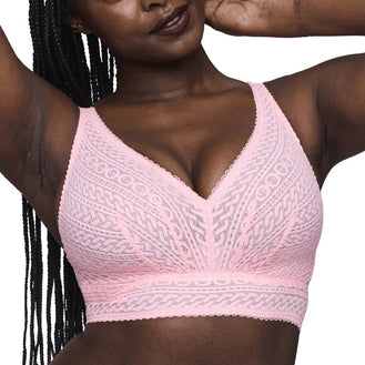 Prima Donna Montara Pink Parfait Full Cup Bra Wireless Front