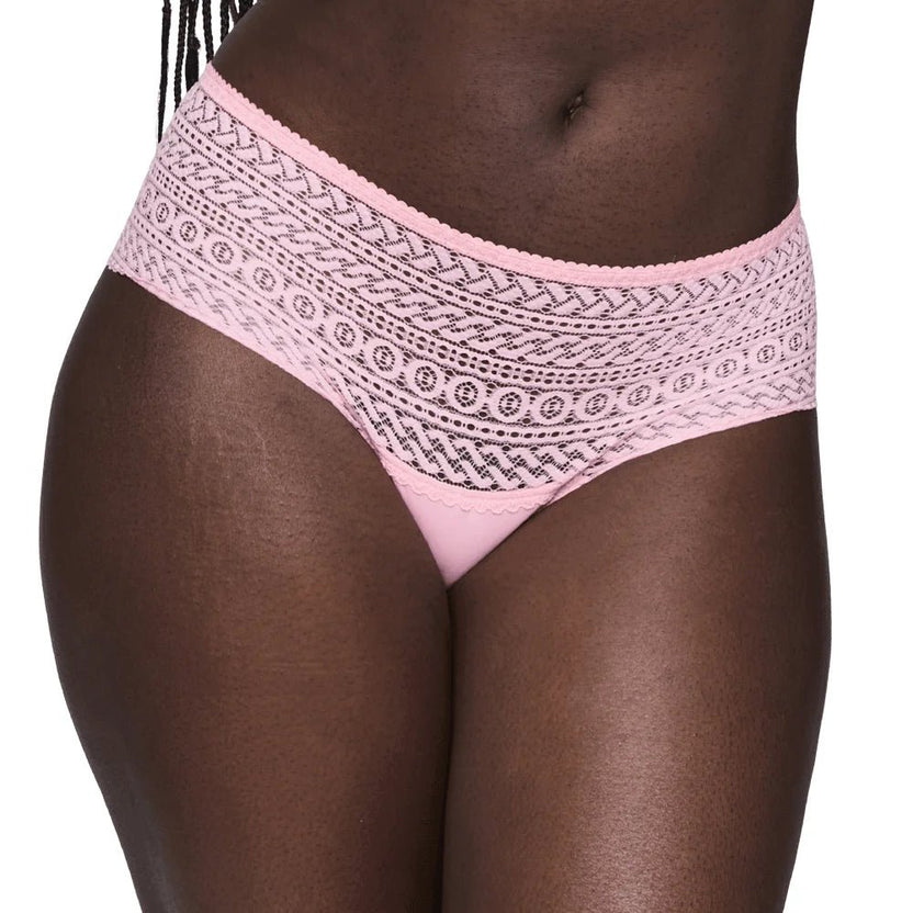 Prima Donna Montara PInk Parfait Luxury Thong Front