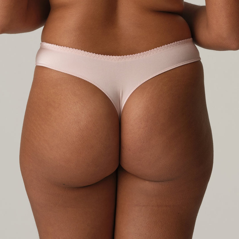 Prima Donna Monterrey PInk Thong Black