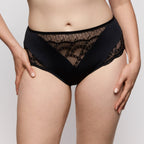 Prima Donna Naica Black Full Briefs Front