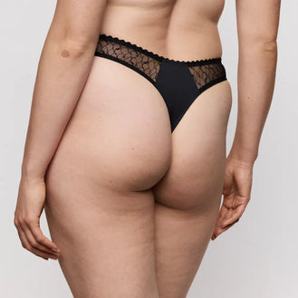 Prima Donna Naica Black Thong Back